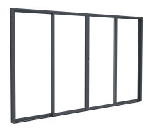 Příslušenství G21 posuvná zástěna 3,7x2 m pro pergoly Austin
