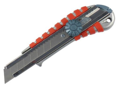 Odlamovací nůž EXTOL PREMIUM nůž ulamovací kovový s kovovou výztuhou a kolečkem, 18mm, 8855014