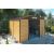 Kovový zahradní domek G21 GAH 706, 277 x 255 cm, hnědý, 63900554