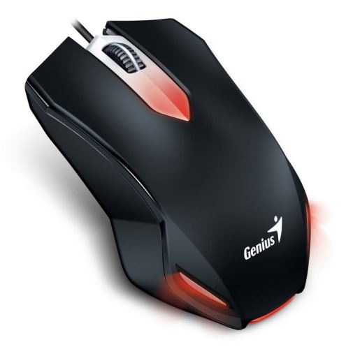 Myš drátová GENIUS GX Gaming X-G200 / optická / 3 tlačítka / 1000dpi - černá