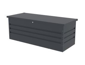 Zahradní box G21 Denver 560 L, antracitový plechový (2)