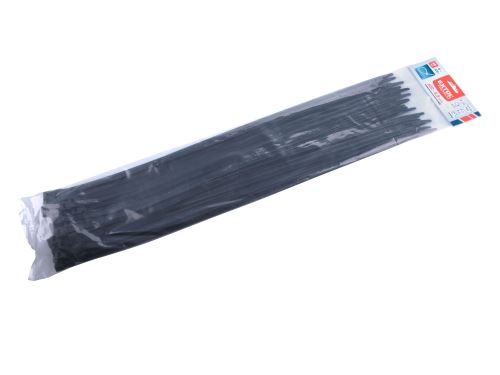 EXTOL PREMIUM pásky stahovací na kabely černé, 600x8,8mm, 50ks, nylon PA66, 8856176