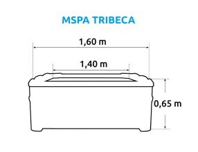 Vířivý bazén MSPA  TRIBECA (1)