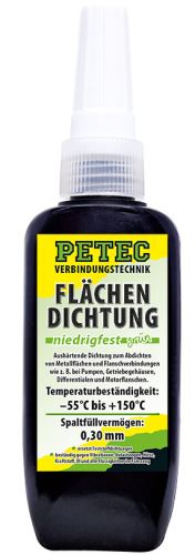 Tmel PETEC Verbindungstechnik GmbH Těsnicí hmota s nižší fixací pro plochy a příruby - PETEC Flächendichtung niedrigfest