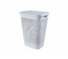 Koš na prádlo Curver Pure 55 l modrý s víkem