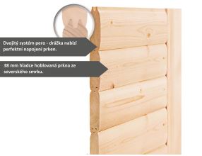 finská sauna KARIBU AINUR  (6099) LG3047 (7)