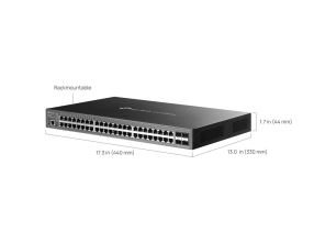 Switch TP-Link SG5452XMPP 40x GLan s POE+, 8x GLan s PoE++, 4x SFP+, 770W, 19", Omáda SDN (7)