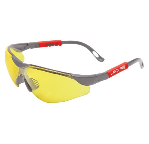 Brýle ochranné, žluté "F",CE,LAHTI
