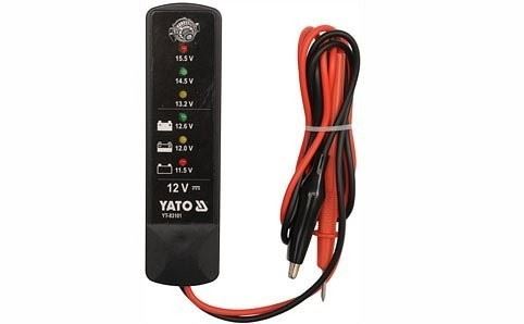 Tester YATO Tester autobaterií LED, YT-83101