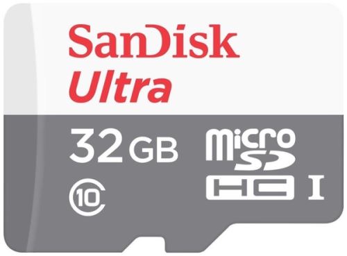 Paměťová karta Micro Secure digital - SD / SDHC SANDISK Paměťová karta Micro SDHC Ultra 32GB UHS-I U1 (80R/48W)