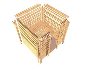 finská sauna KARIBU AMELIA 1 (66747)  LG3045 (4)