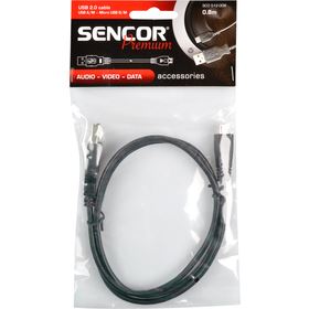 Redukce SENCOR SCO 512-008 USB A/M-Micro B