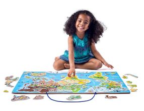 Puzzle Woody Svět v obrázcích, 2 v 1, Hraj si a uč se (3)