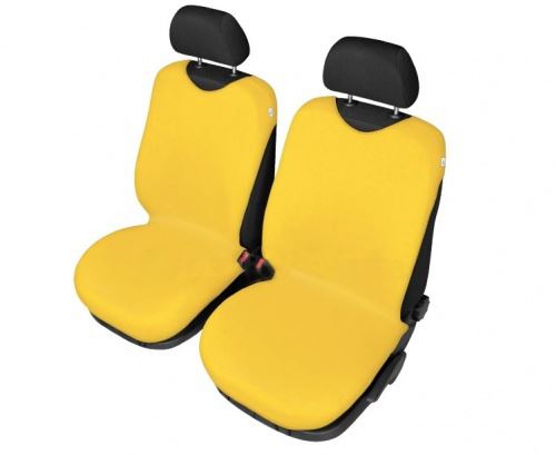 Autopotah SIXTOL Tričko BAVLA na přední sedadla - žluté, KEG5-1066-253-4090