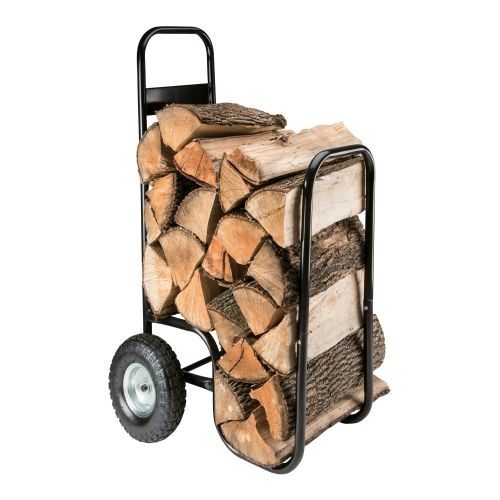 Dřevník M.A.T. vozík na palivové dřevo 52x57x107/73cm, nosnost 80kg, 791501