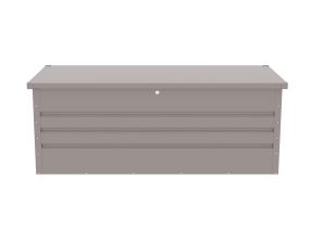 Zahradní box G21 Denver 560 L, šedý plechový (1)