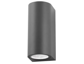 Svítidlo Nova Luce NERO R WALL GREY 2 nástěnné, IP 54, GU10