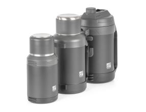 Termoska G21 nerezová 1200 ml, černo-šedá (15)