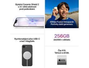 Mobilní telefon Apple iPhone 17e 256GB černý (4)