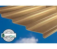 polykarbonátový panel MARLON CSE DIAMOND Z-TOP 2,8 mm 0,954x6 m bronz LG5058
