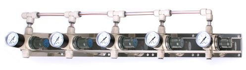 Redukční ventil Lindr Panel - regulace tlaku 5st.