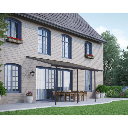 Hliníková (montovaná) pergola Palram Capri 4200 antracit 3 x 4,25