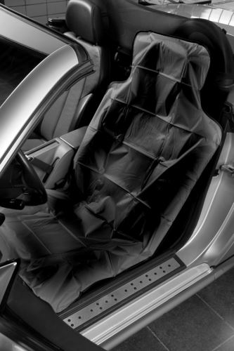 Autopotah Serwo GmbH Nylonový ochranný povlak na přední sedadlo SR - černý