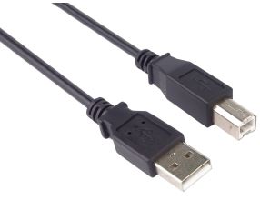 Kabel PremiumCord USB 2.0 A-B pro tiskárny 1m, černý