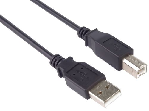 Kabel PremiumCord USB 2.0 A-B pro tiskárny 1m, černý