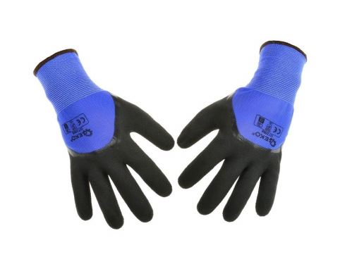 Ochranné pracovní rukavice 3/4, pěnový latex velikost 10 GEKO