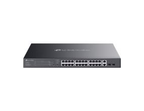 Switch TP-Link ES228GMP 2x GLan, 24x GLan s PoE+, 2x SPF, 384W, 19", Omáda SDN