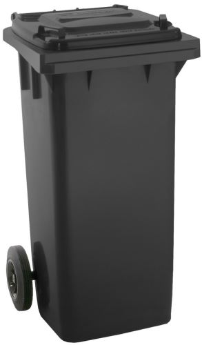 Popelnice PROTECO popelnice 240 L plastová černá s kolečky, 10.86-P240-C (Antracit)