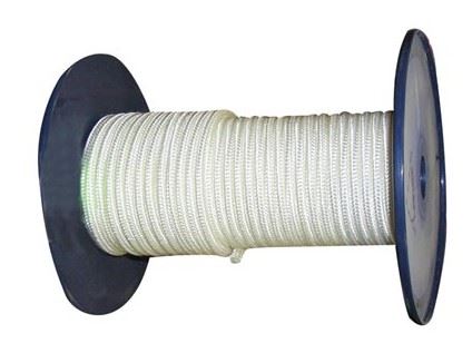šňůra PA s duší 5mm BÍ pletená  (100m)
