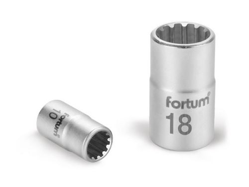 Nástrčná hlavice FORTUM hlavice nástrčná Multilock, 10mm, L 38mm, 4701210