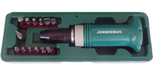 Úderový / rázový šroubovák s adaptérem 1/2"- JONNESWAY AG010138