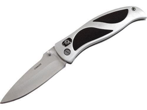 Pracovní nůž EXTOL CRAFT nůž zavírací nerez TOM, 197mm, aluminiová rukojeť, NEREZ, 91369