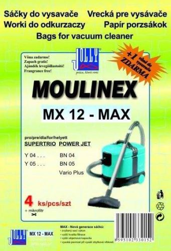 Příslušenství - sáček JOLLY Filtr do vysavače  MX 12 SMS pro MOULINEX ( 4