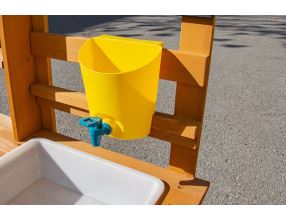Hračka 2Kids Toys Dřevěná zahradní kuchyňka s dřezem (2)