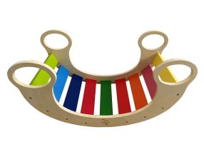 Houpačka 2Kids Toys Montessori duhová