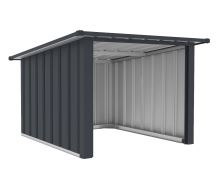 Garáž pro robotickou sekačku G21 88x62x98 cm, antracitová