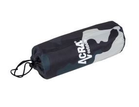 Karimatka Acra L140M nafukovací s polštářkem, šedobéžová maskovací, 5cm (2)