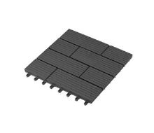 WPC G21 WPC dlaždice Samoa, Eben 2,3 x 30 x 30 cm, 63910031