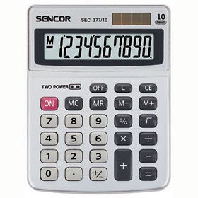 Stolní kalkulačka SENCOR SEC 377/ 10 DUAL