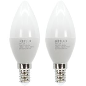 Sada LED žárovek Candle RETLUX REL 24