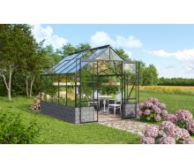 skleník VITAVIA CASSANDRA 8300 čiré sklo 3 mm černý LG4414