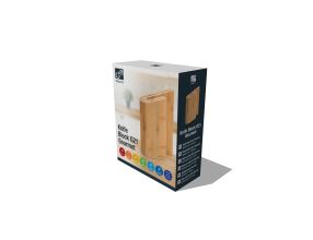 Blok na nože G21 Gourmet, bambusový pro 5 nožů (11)