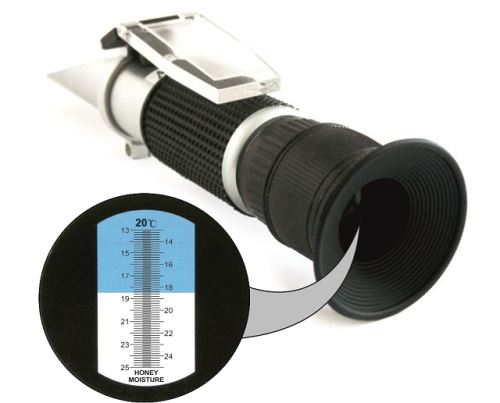 Refraktometr Genborx Refraktometr pro měření obsahu vody v medu ATC 25