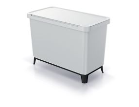 Odpadkový koš Prosperplast SYSTEMA 3x10l popelavý (1)