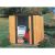Kovový zahradní domek Arrow Woodlake 65, dřevodekor - 194 x 151 cm