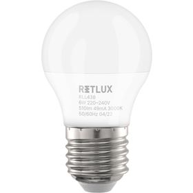 LED žárovka mini globe RETLUX RLL 438